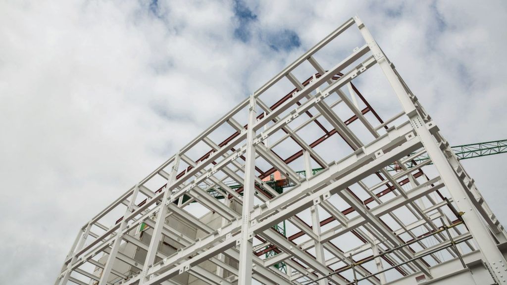 Low angle view of scafolding on building (1)